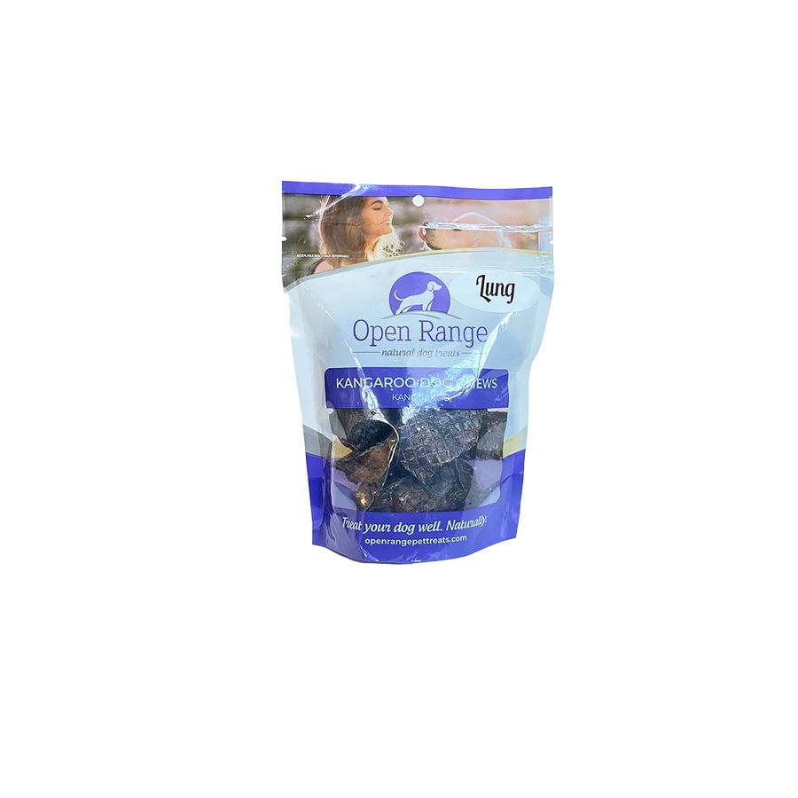 Poumon de kangourou en cubes 85g (pacquet)